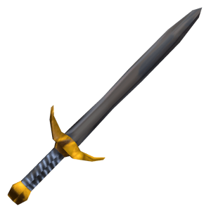 This is the Avatar Image for the Linked Sword (Roblox Gear) AI Voice and Text to Speech Generator